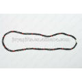 Magnetic Hematite Carnelianbeaded Necklace